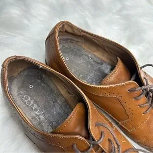 La Milano | Shoes | La Milano Jeffrey Cognac Leather Lace Up  display picture 1